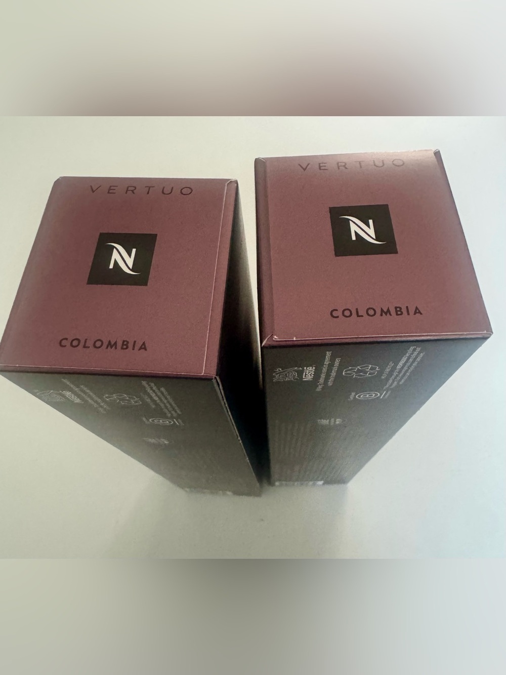 Sealed Nespresso lot of 2 sleeves (20 pods total) Vertuo Columbia exp 7/31/26